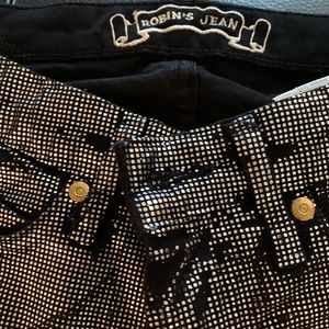 Black robins jeans never worn size 26
